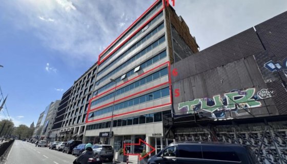 GALATAPORT KARŞISI, DENİZ MANZARALI, PRESTİJLİ OFİS KATLARI 